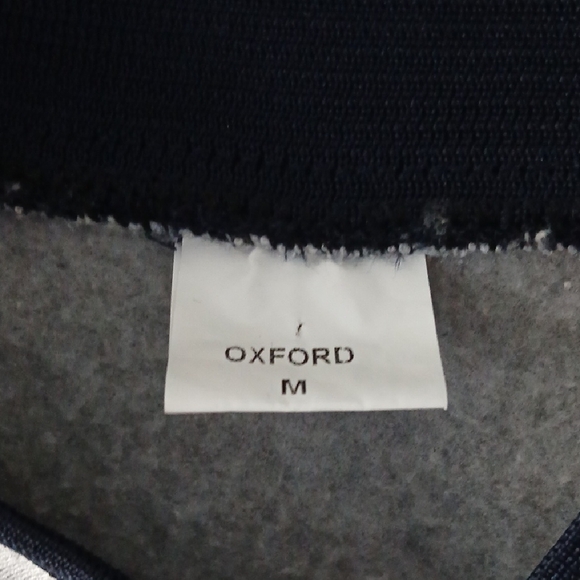 Oxford University Gray Zip-Up Jacket - Picture 2 of 6
